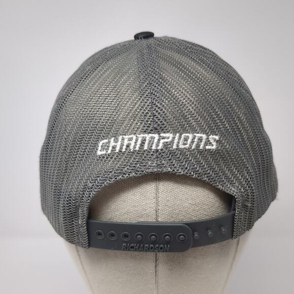 2019 Lake Elmo Invitational Champions Snapback Trucker Hat Gray OS Richardson - Picture 6 of 10
